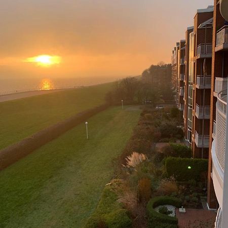 Studio Mit Meerblick Und Grosser Loggia - Direktzugang Zur Nordsee Wilhelmshaven Eksteriør bilde