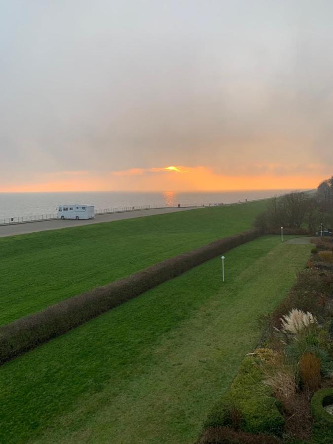 Studio Mit Meerblick Und Grosser Loggia - Direktzugang Zur Nordsee Wilhelmshaven Eksteriør bilde