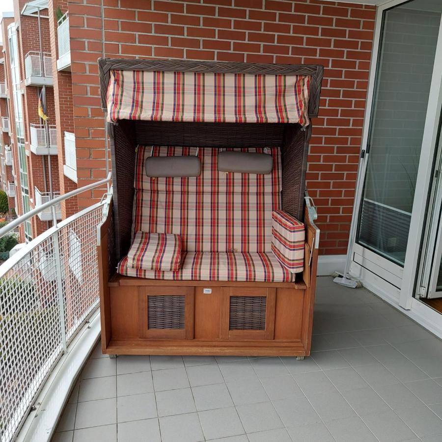 Studio Mit Meerblick Und Grosser Loggia - Direktzugang Zur Nordsee Wilhelmshaven Eksteriør bilde