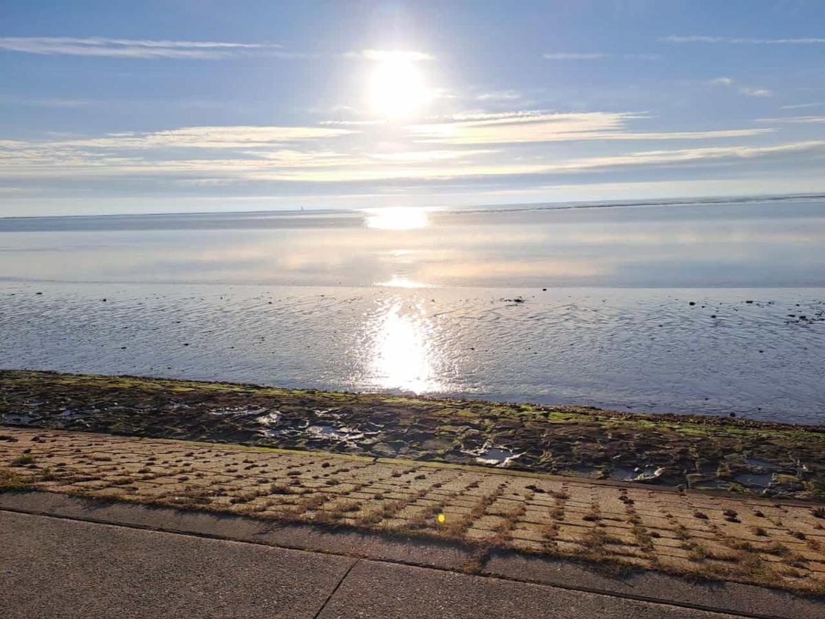 Studio Mit Meerblick Und Grosser Loggia - Direktzugang Zur Nordsee Wilhelmshaven Eksteriør bilde